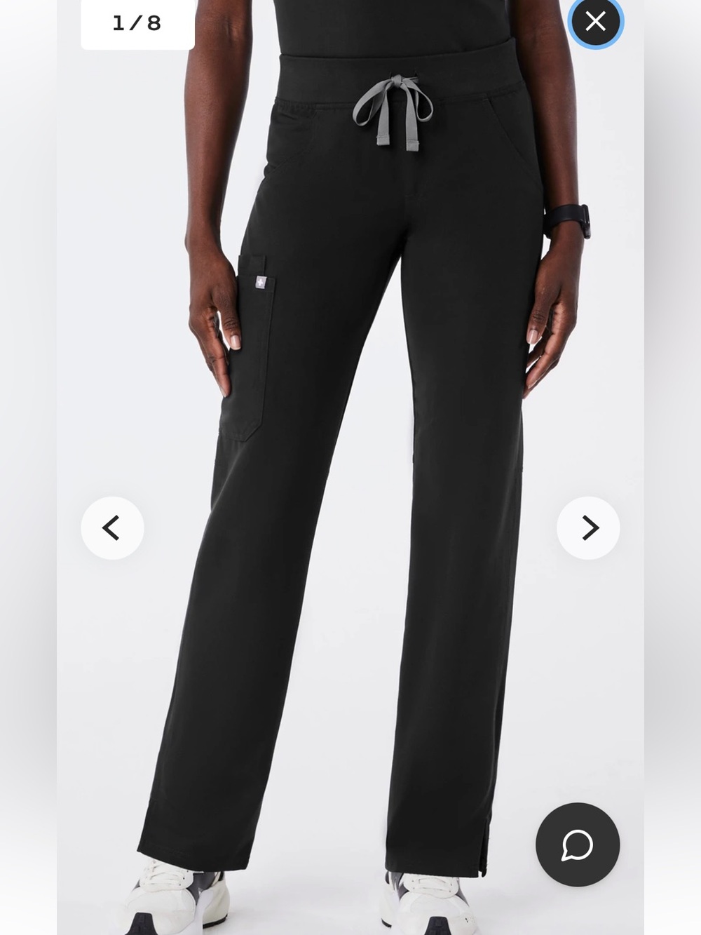 EUC Figs Women’s Black Scrub Pants